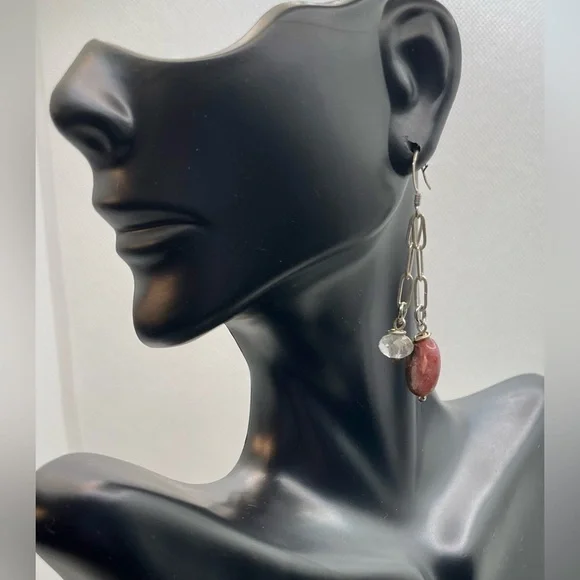 Sterling silver earrings - Picture 2 of 6